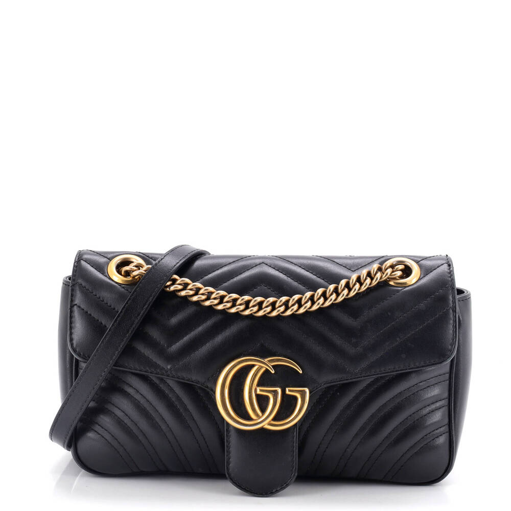 Gucci Gg Marmont Flap Bag Matelasse #301291G13B